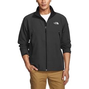 The North Face Mens RDT Softshell Jacket Tnf Black Heather LG